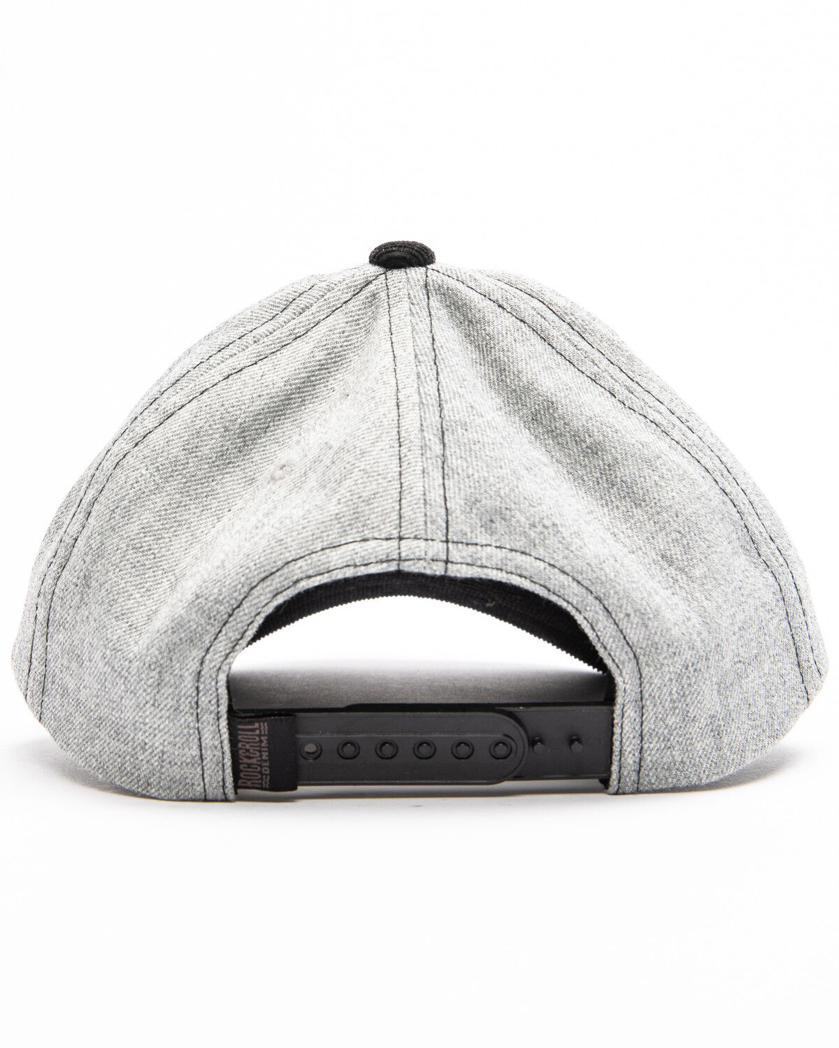 Image #5 - Rock & Roll Cowboy Men's Mountain Logo Patch Cap, Grey, hi-res