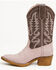 Image #3 - Shyanne Girls' Hallie Western Boots - Round Toe, Pink, hi-res