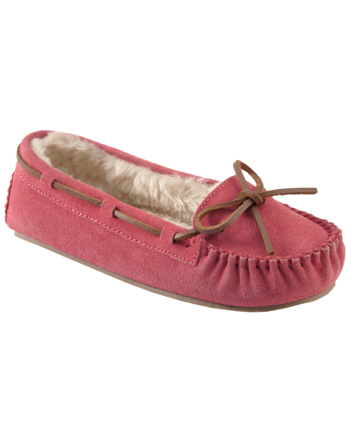 Image #1 - Minnetonka Cally Lined Slipper Moccasins, , hi-res