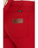 Image #4 - Wrangler Retro Women's Wrancher High Rise Straight Stretch Denim Jeans, Red, hi-res