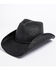 Image #1 - Cody James Kids' Straw Cowboy Hat, Black, hi-res