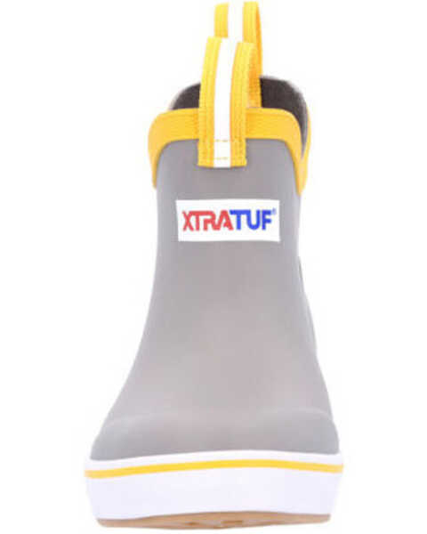 Image #4 - Xtratuf Boys' Ankle Deck Boots - Round Toe , Grey, hi-res
