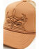 Image #2 - Shyanne Women's Boot Stitch Ball Cap, Brown, hi-res