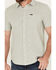 Image #3 - Brixton Men's Charter Solid Short Sleeve Button-Down Shirt, Light Grey, hi-res