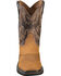 Ariat Men's 10" Sierra Pull On Western Work Boots - Square Toe, Aged Bark, hi-res