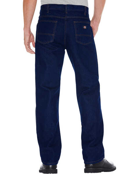 Image #1 - Dickies Men's Regular Fit Straight Leg 5 Pocket Jeans, Indigo, hi-res