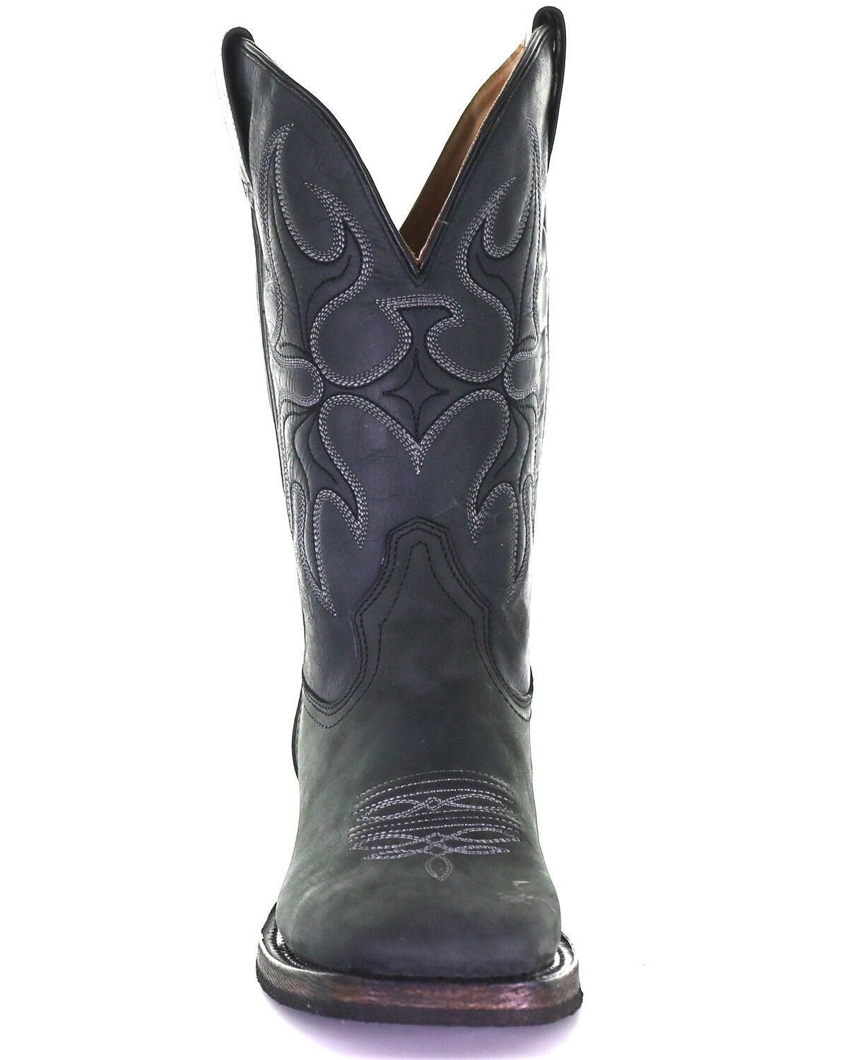 mens black western boots