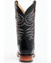 Image #5 - Cody James Men's Matte Python Exotic Western Boots - Broad Square Toe, Black, hi-res