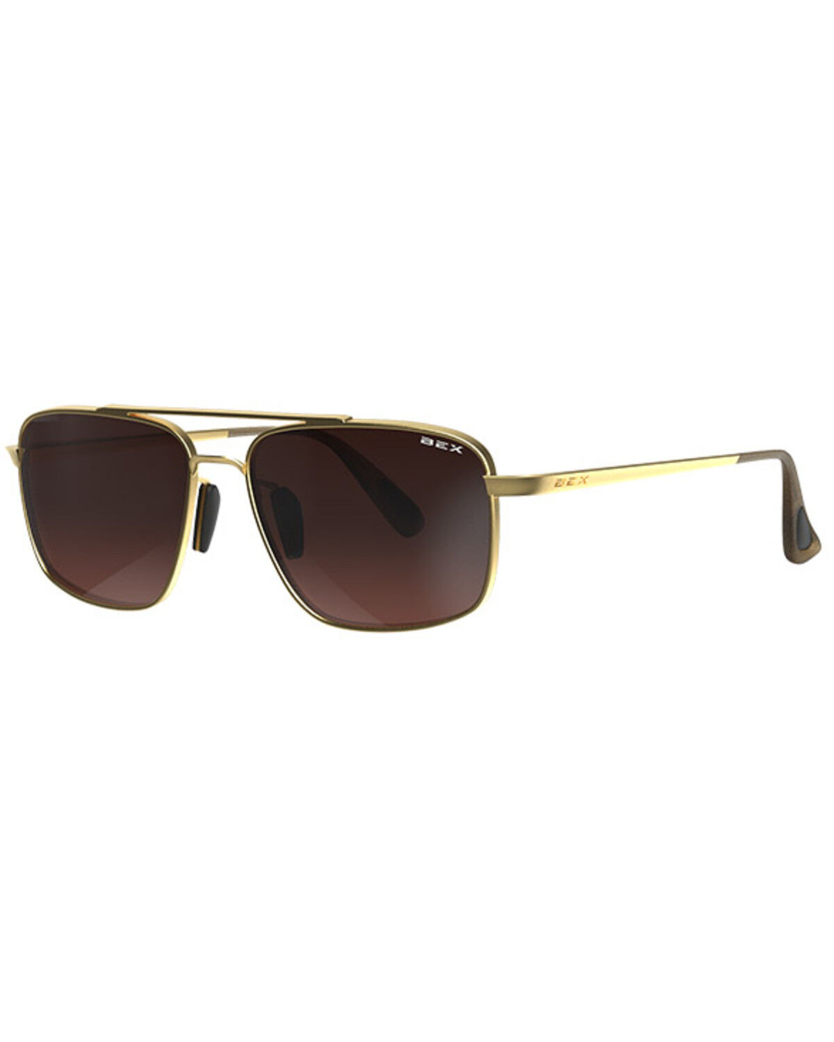 Image #1 - Bex Accel Sunglasses, Gold, hi-res