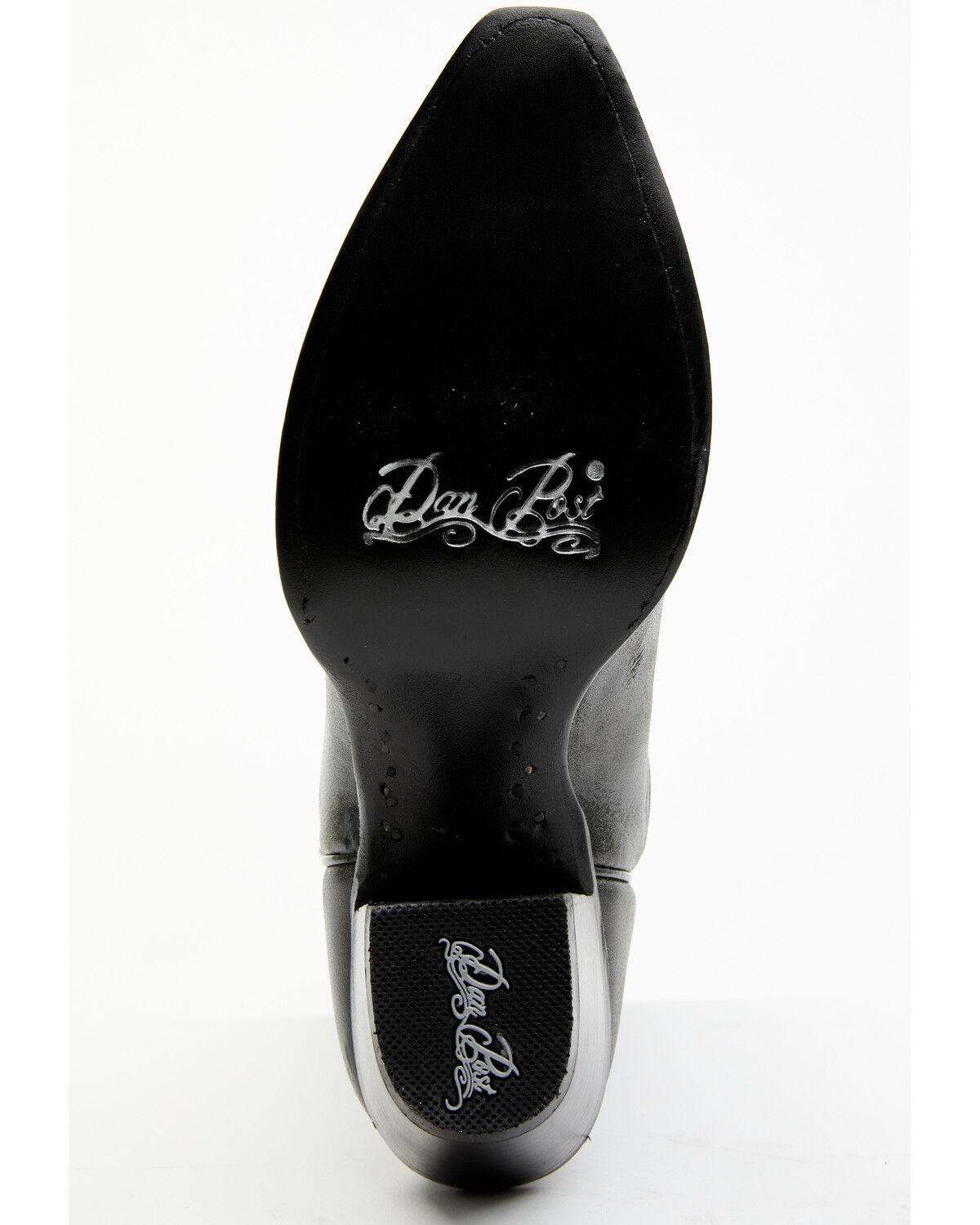 Image #7 - Dan Post Women's Atomic Vintage Embroidered Tall Western Boots - Snip Toe, Black, hi-res