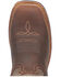 Image #6 - Dan Post Men's Kirk 11" Pull-On Waterproof Work Boots - Broad Square Toe, Tan, hi-res