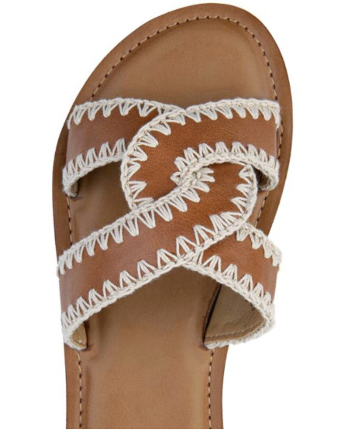 Image #3 - Yellow Box Women's Dandie Sandals, Tan, hi-res