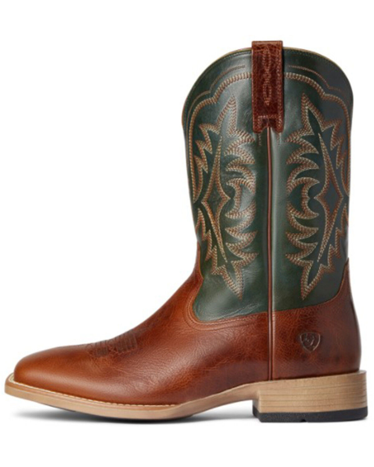 Image #2 - Ariat Men's Ryden Ultra Western Performance Boots - Broad Square Toe, Brown, hi-res