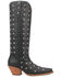 Image #2 - Dingo Women's Broadway Bunny Studded Tall Western Boots - Snip Toe, Black, hi-res