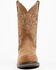 Image #4 - Shyanne Women's Pull-On Western Work Boots - Composite Toe , Brown, hi-res