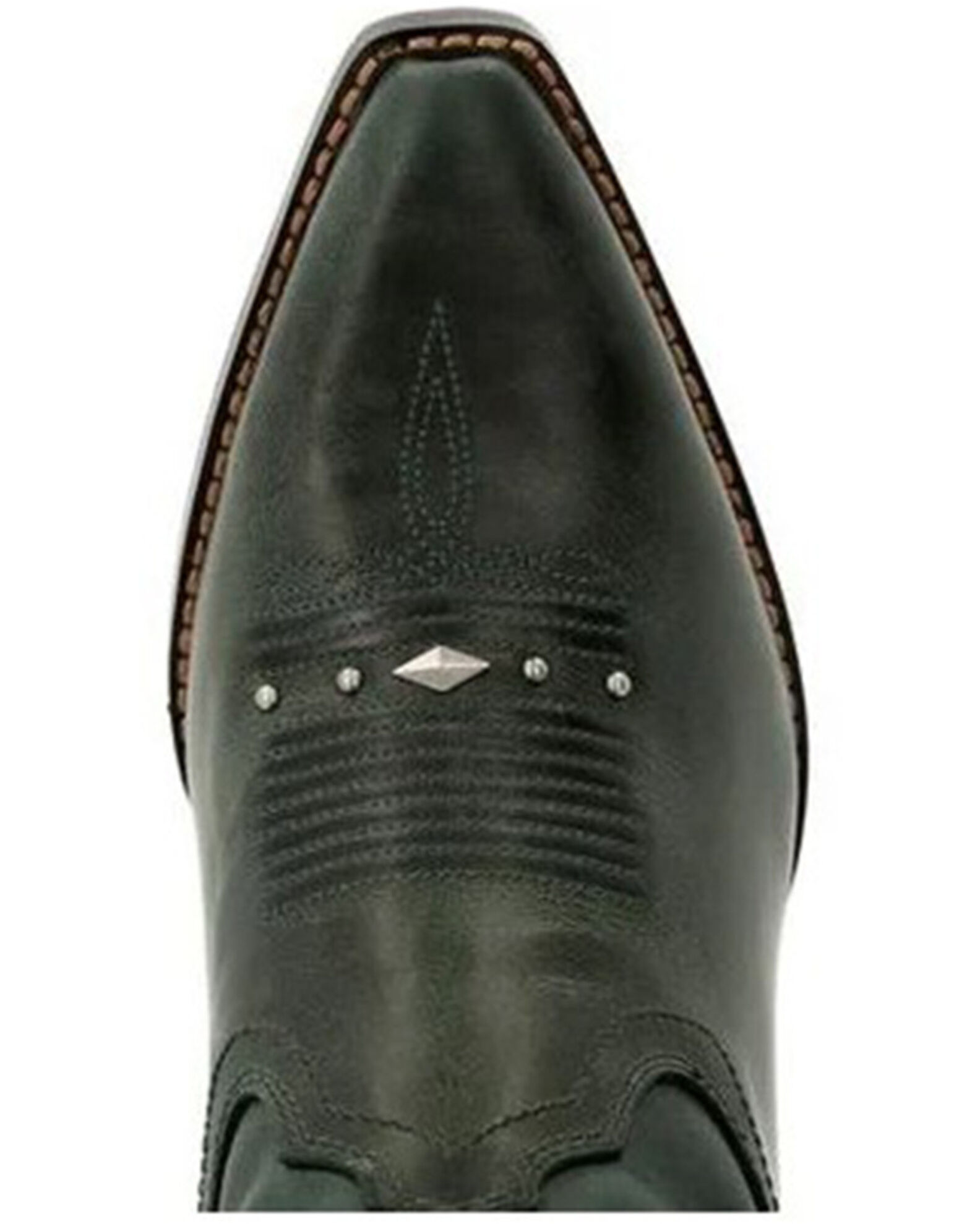 Image #6 - Durango Women's Green Crush Fashion Booties - Snip Toe, Dark Green, hi-res