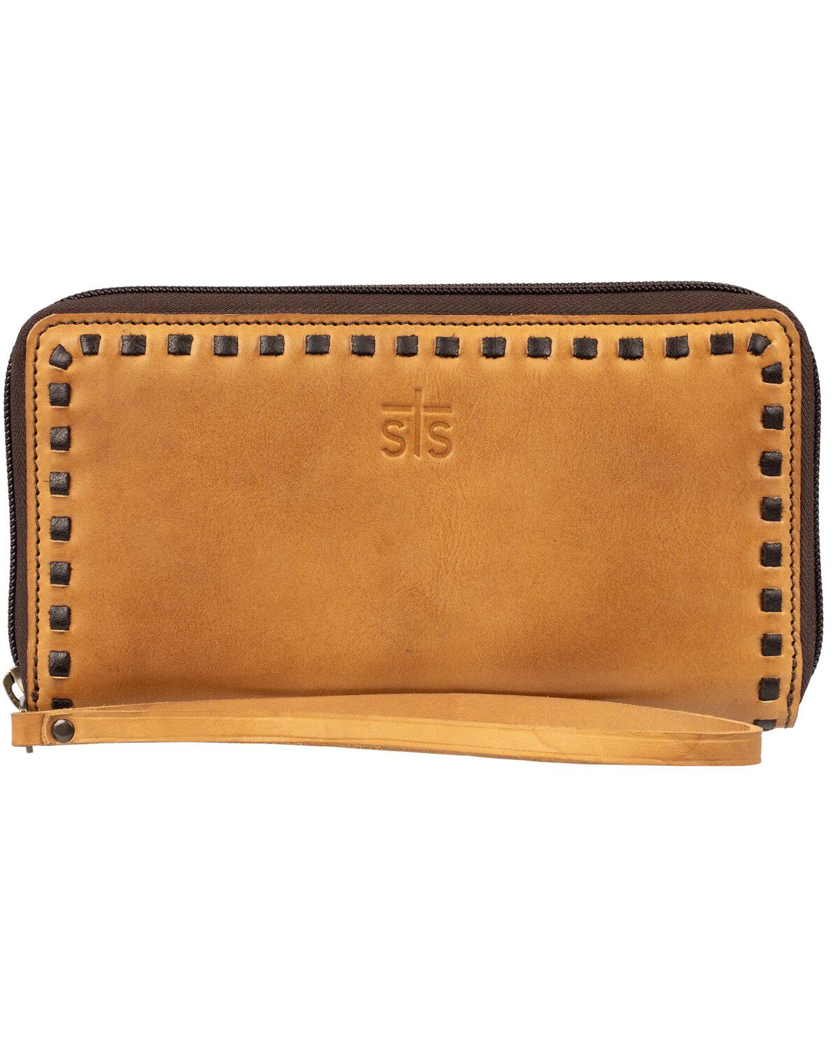 Image #3 - STS Ranchwear by Carroll Women's Bandera Berkley Bifold Wristlet Wallet, Caramel, hi-res