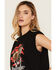 Image #2 - Budweiser Women's Clydesdale Print Sleeveless Graphic Tank Top, Black, hi-res