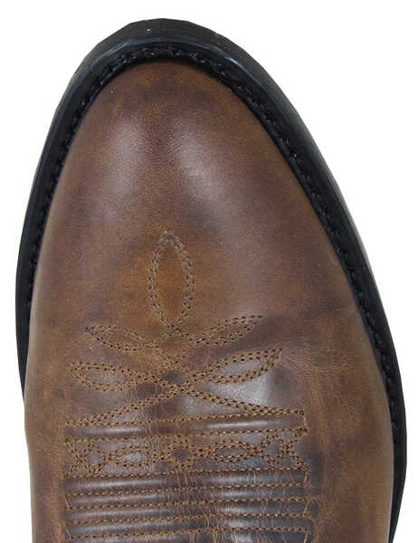 Image #2 - Smoky Mountain Men's Denver Western Boots - Medium Toe, Brown, hi-res