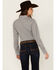 Image #4 - Cinch Women's Printed Long Sleeve Button-Down Western Shirt, Cream, hi-res