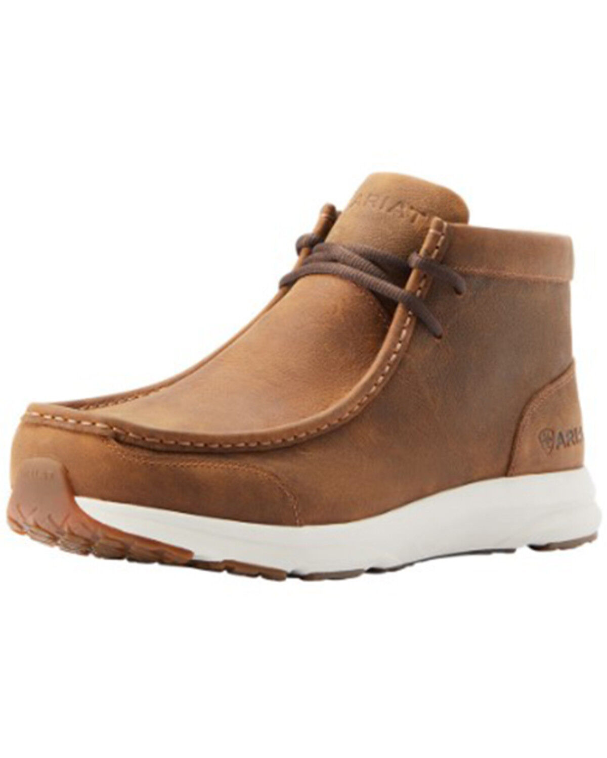 Image #1 - Ariat Men's Spitfire Western Shoes - Moc Toe, Brown, hi-res