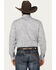 Image #4 - Rough Stock by Panhandle Men's Bandana Paisley Print Long Sleeve Pearl Snap Stretch Western Shirt, Blue, hi-res