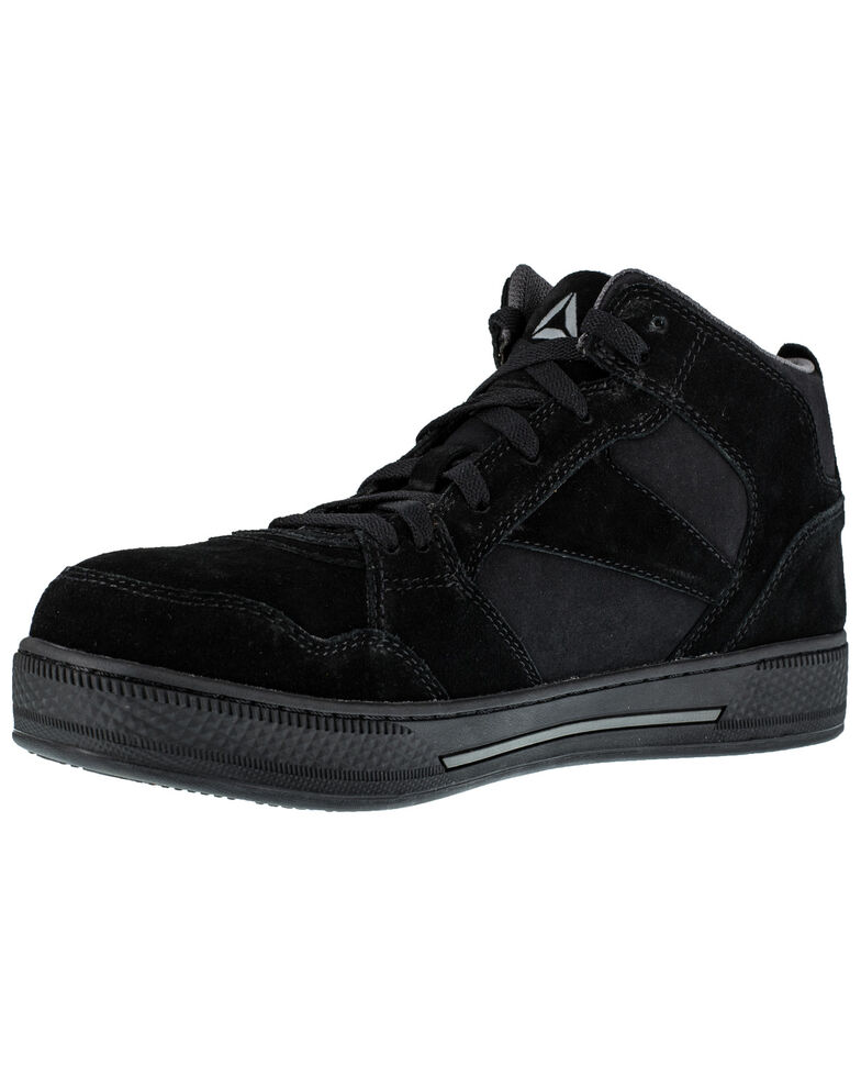 Reebok Women's Dayod High Top Skate Shoes - Composite Toe, Black, hi-res