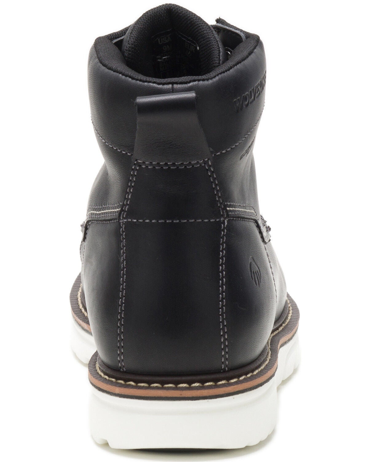 Image #4 - Wolverine Men's I-90 Durashocks Work Boots - Soft Toe, Black, hi-res