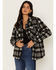 Image #1 - Idyllwind Women's Plaid Print Viola Fleece Shirt, Black, hi-res