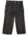 Wrangler Toddler Boys' Cowboy Cut Jeans , Black, hi-res