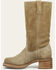 Image #3 - Frye Women's Campus 12R Suede Fashion Boots - Round Toe, Tan, hi-res