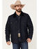 Image #1 - Cody James Men's Grand Teton Dark Wash Sherpa Cord Collar Denim Jacket, Dark Wash, hi-res