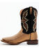 Image #3 - Dan Post Men's Taupe Water Snake Exotic Western Boots - Broad Square Toe , Taupe, hi-res