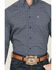 Image #3 - Ariat Men's Colson Geo Print Long Sleeve Button-Down Western Shirt, Navy, hi-res