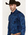 Image #2 - Wrangler Retro Men's Premium Paisley Print Long Sleeve Snap Western Shirt, , hi-res