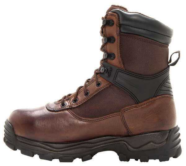 Rocky Men's Sport Utility Pro Waterproof Work Boots - Steel Toe, Brown, hi-res