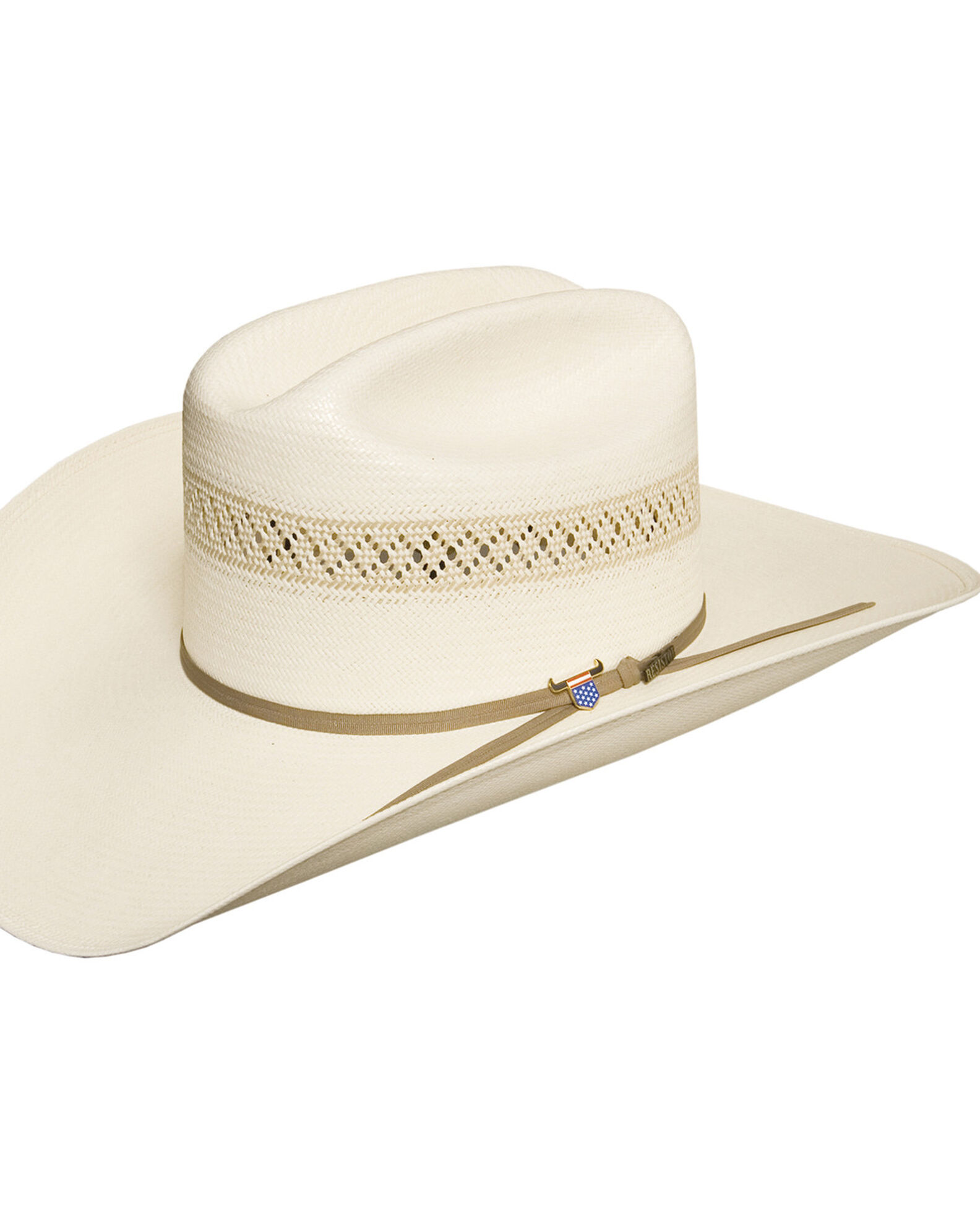 Resistol Wildfire 10X Straw Cowboy Hat Sheplers