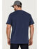 Image #4 - Brothers and Sons Men's Badlands Shadow Trail Graphic T-Shirt , Navy, hi-res