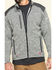 Image #4 - Ariat Men's FR Caldwell Zip-Up Work Sweater Jacket - Big , Charcoal, hi-res