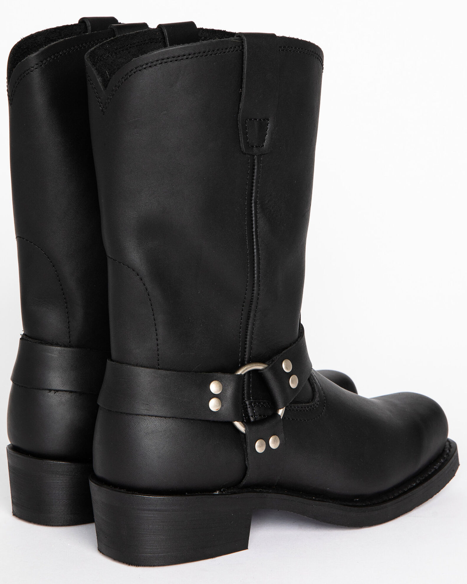 Mens square toe motorcycle boots on sale