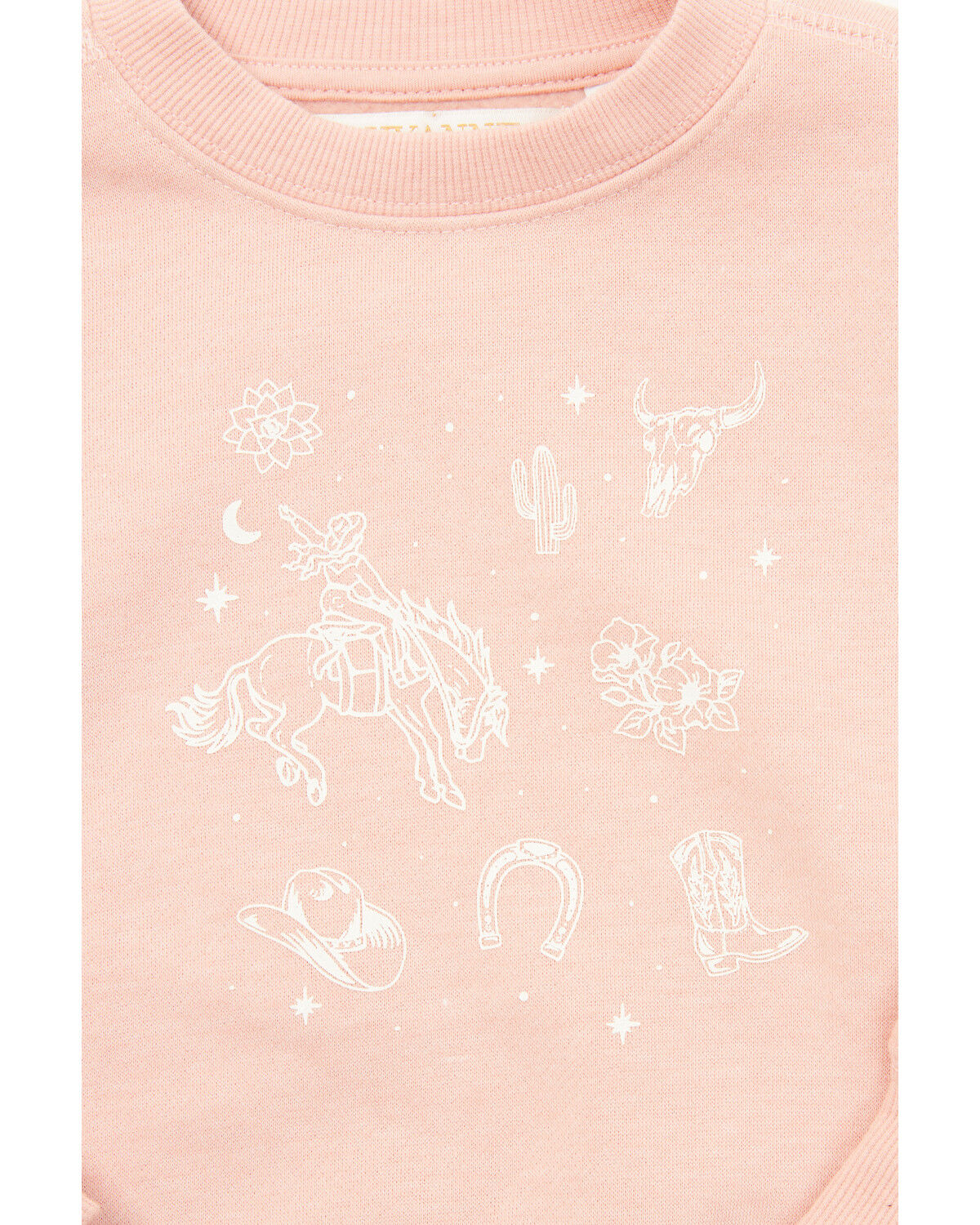 Image #2 - Shyanne Toddler Girls' Western Icons Sweatshirt, Rose, hi-res