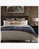 Image #2 - HiEnd Accents Saratoga Reversible Queen Size Quilt Set - 3 Piece, Navy, hi-res