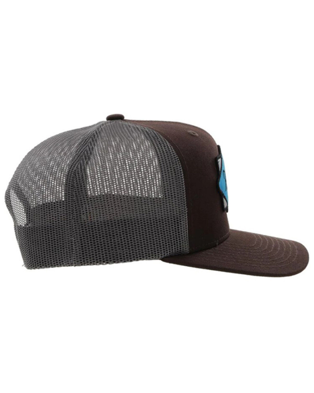 Image #5 - Hooey Men's Diamond Logo Patch Trucker Cap, Brown, hi-res