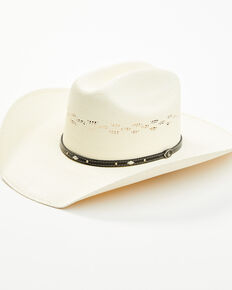 Cody James Bangora Straw Cowboy Hat, Ivory, hi-res