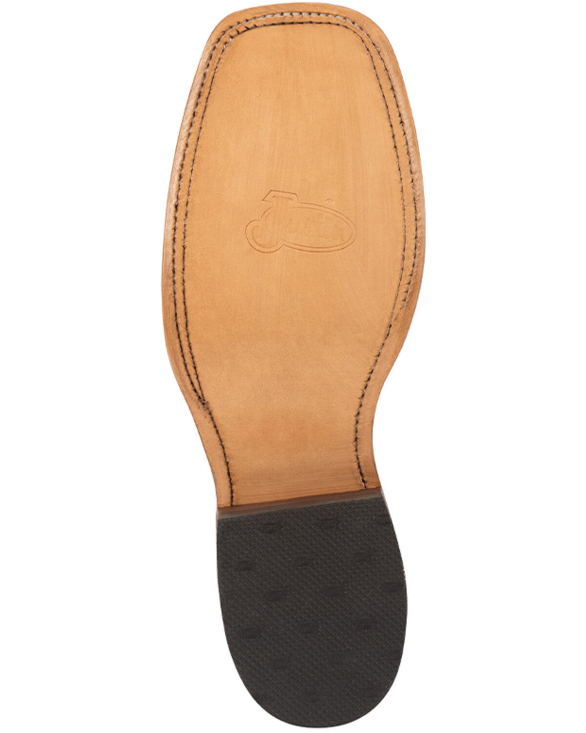 Image #8 - Justin Men's Bent Rail Distressed Western Boots - Broad Square Toe, Brown, hi-res