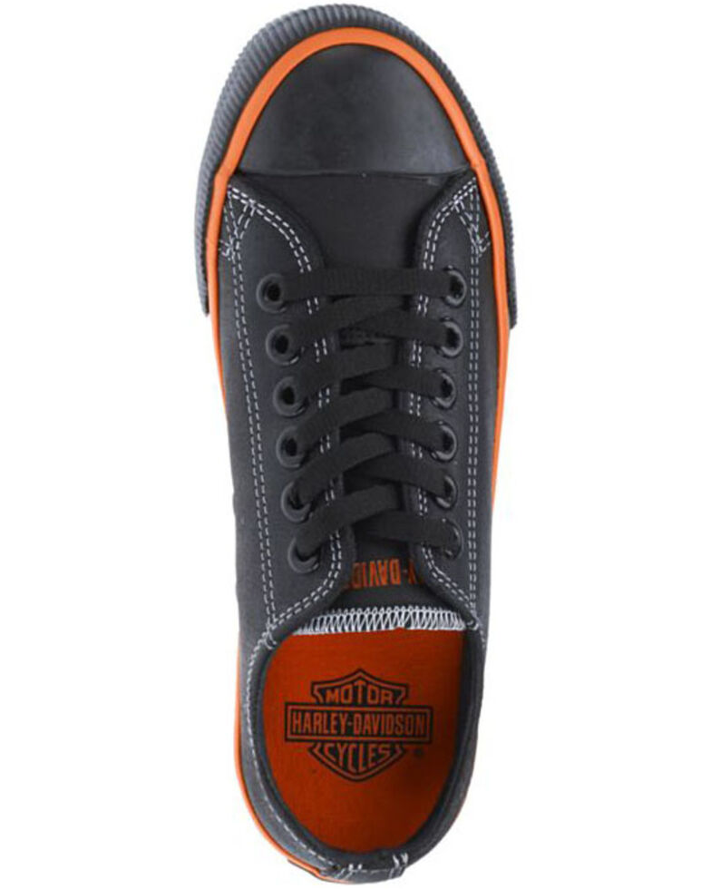 Harley Davidson Men's Roarke Tennis Shoes, Black, hi-res
