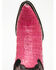 Image #6 - Idyllwind Women's All In Exotic Caiman Western Boots - Pointed Toe, Fuchsia, hi-res