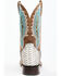 Dan Post Men's Natural Back Cut Python Exotic Western Boots - Broad Square Toe , Multi, hi-res