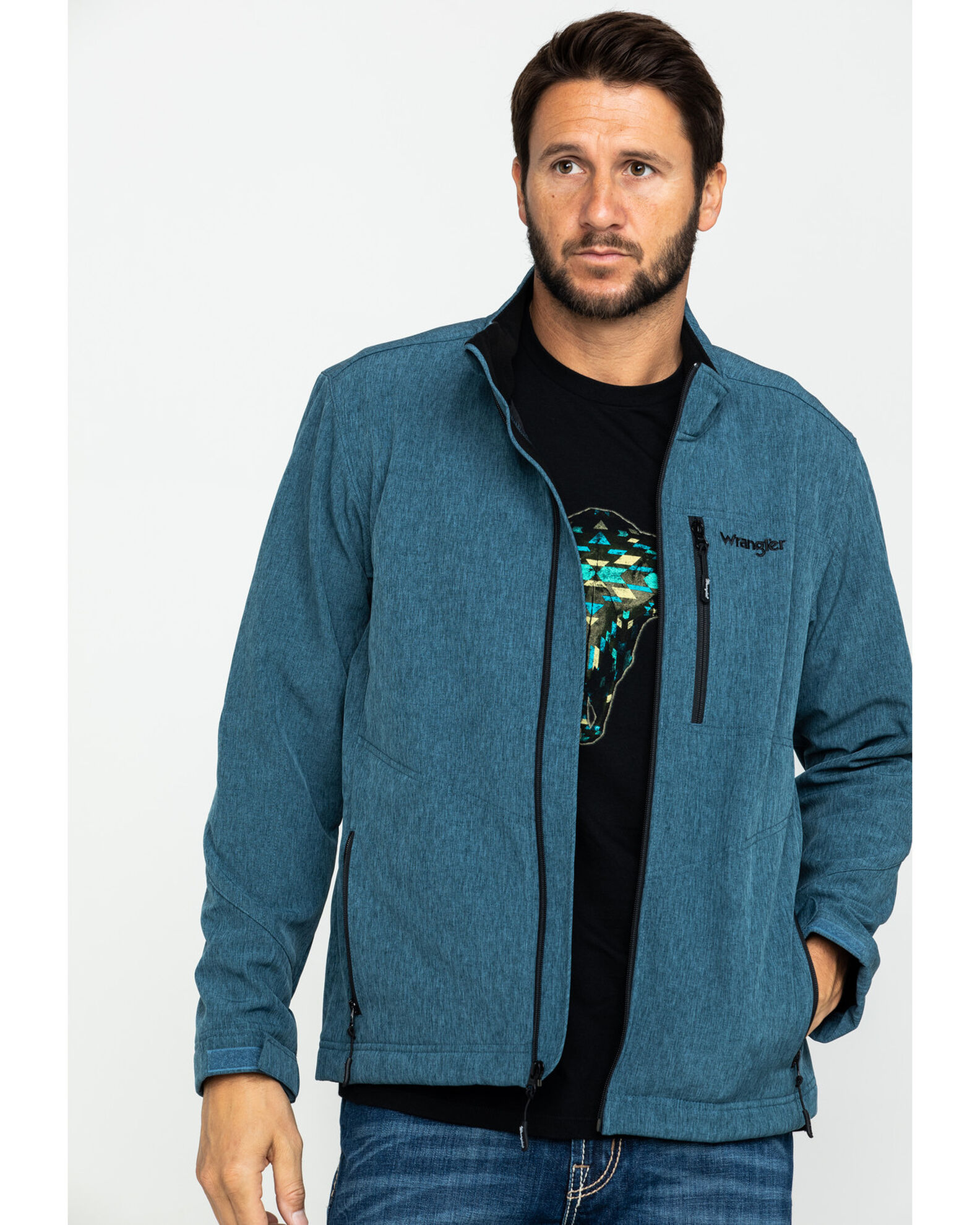 Wrangler fleece jacket on sale