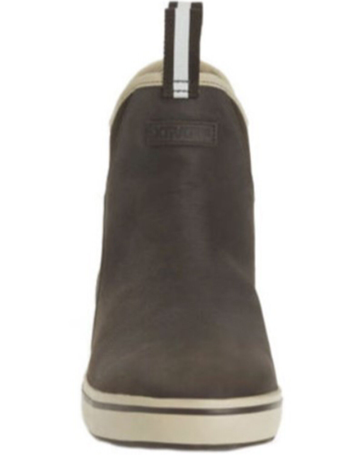 Image #4 - Xtratuf Men's 6" Ankle Deck Boots - Round Toe, Brown, hi-res